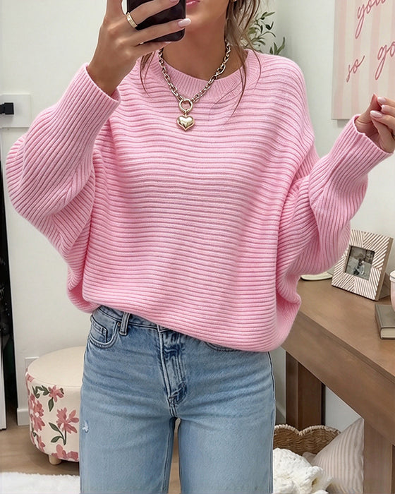 Pullover Stilig Flaggermuserme