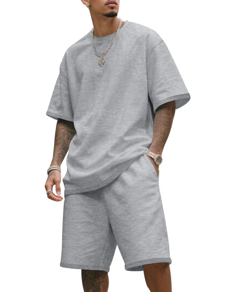 Sett Kort Erme Shorts To Del