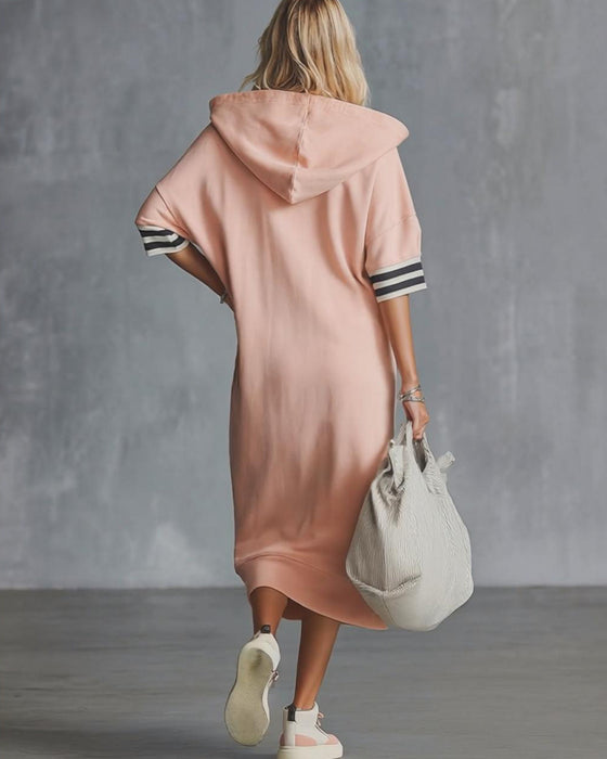 Kjole Kortermet Hetting Sweatshirt