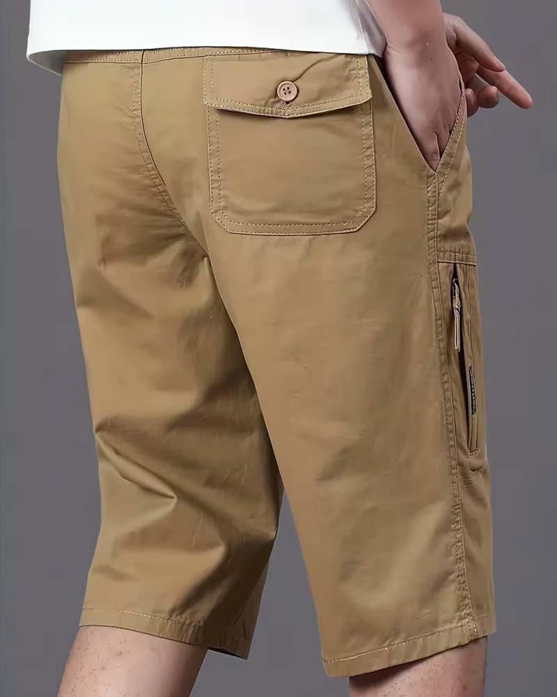 Herrer Shorts Rett Ben Avslappnet