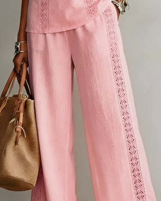 Todelt Sett Hollow Out Halter