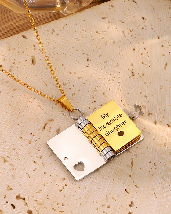 💥💥Halsbånd Min Lille Stjerne Bok