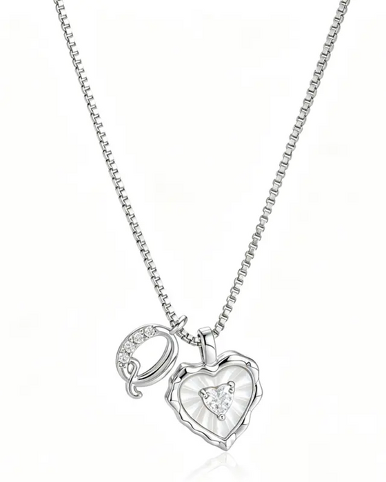 A–Z Mikropave Bokstavspendel Halskjede