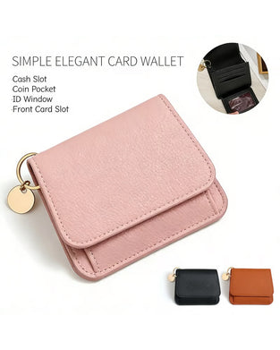 Damelommebok Elegant Minimalistisk Kort Modell