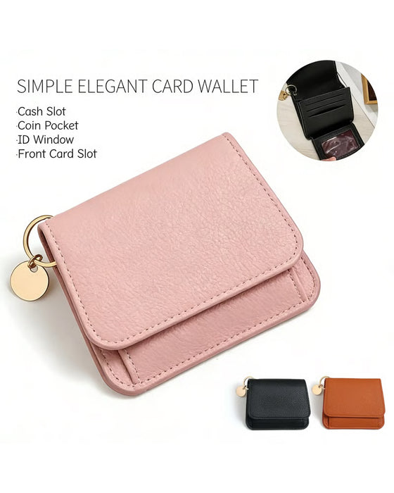 Damelommebok Elegant Minimalistisk Kort Modell
