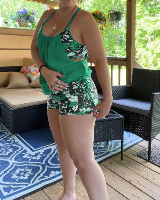 Badedrakt Trykt Hengeselen Boxer