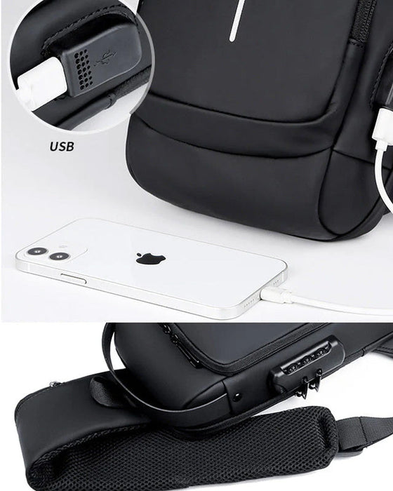 Passord anti-tyveri brystveske