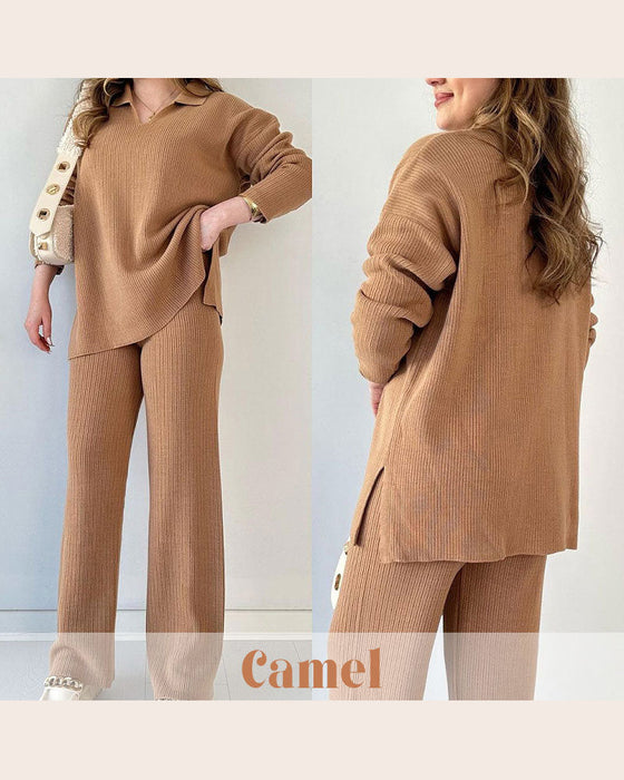 To - delssett Med Enfarge Og Stickat Egenskaper