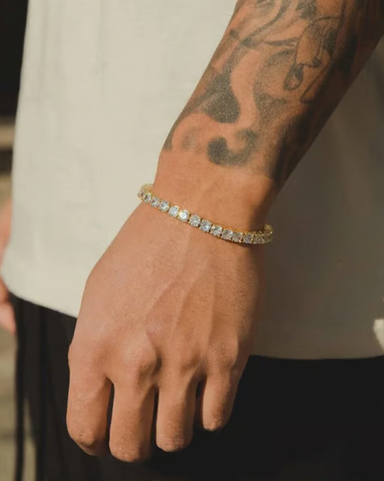 Armbånd Glitrende Moissanitt