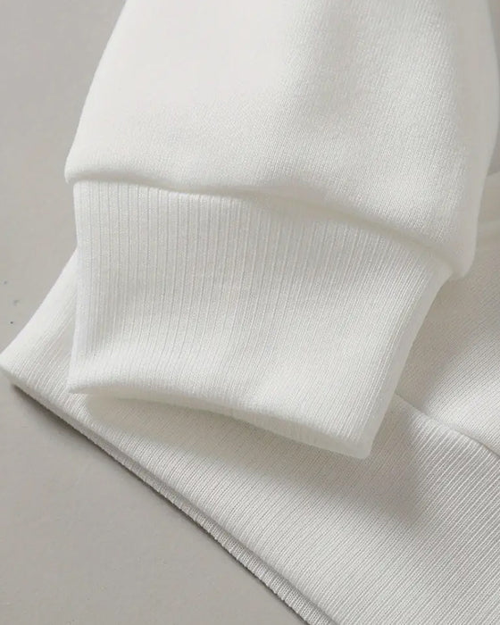 Genser Rund Hals Trykt Vinglass