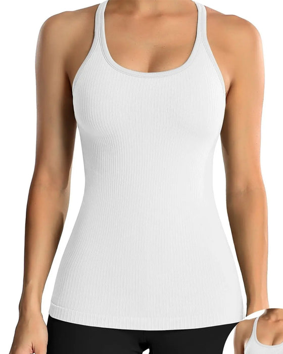 Tanktop Med Innebygd Bh Og Racerback