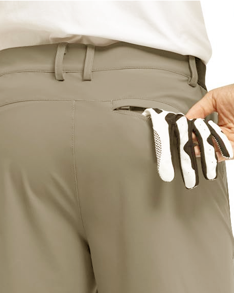 Herrebukse Stretch Rasktørkende Uformelt Arbeid Golf