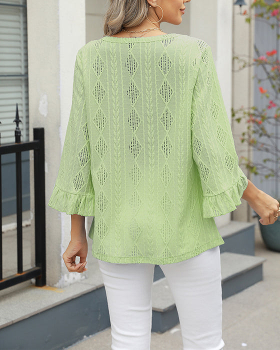 Topp Diamantrutet Hulldesign Trompetermer