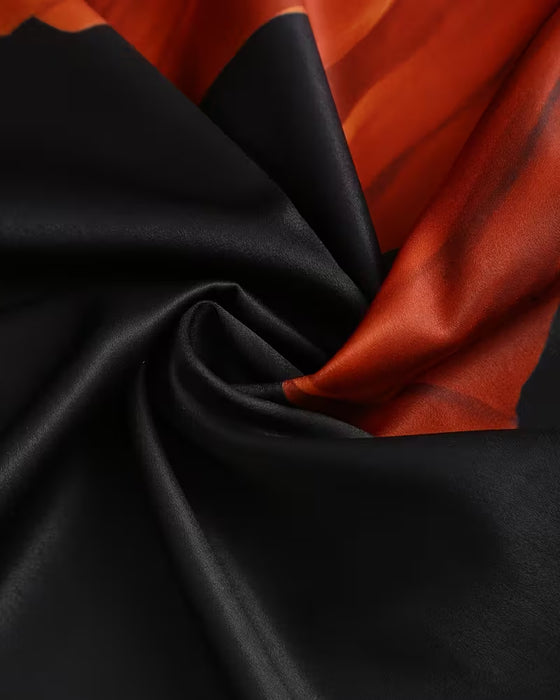 Bluse Jakkeslag Rett Skulder Trykt