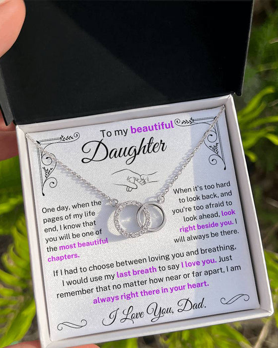 Halskjede Med Doble Ringer