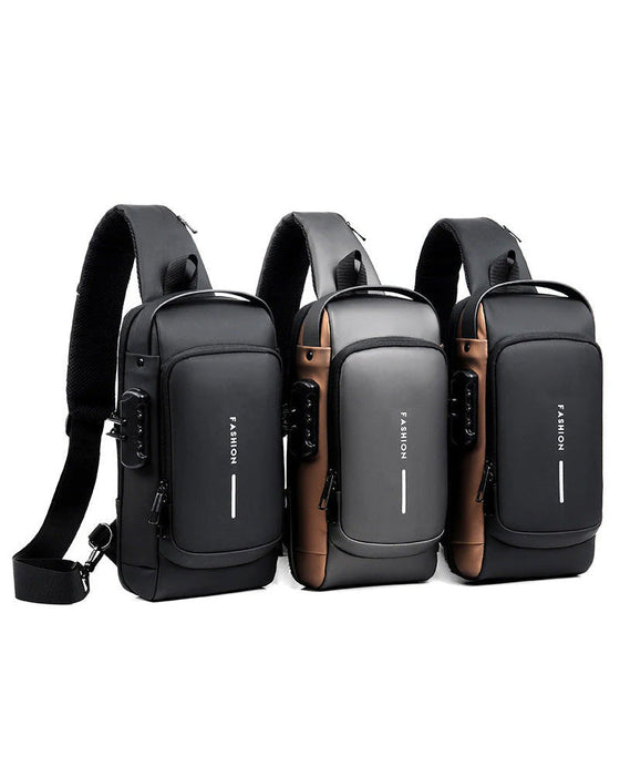 Passord anti-tyveri brystveske