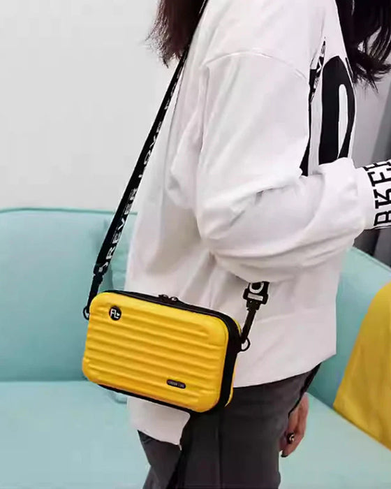 Mini koffert Crossbody-veske