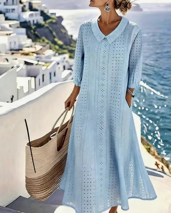 Kjole Baby Doll Hull Hals