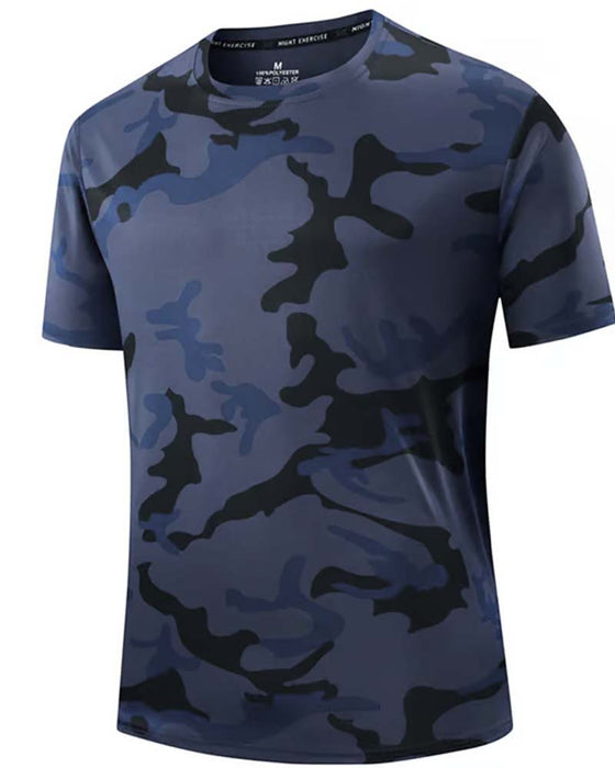 T-Shirt Camo Kort Erme Herre