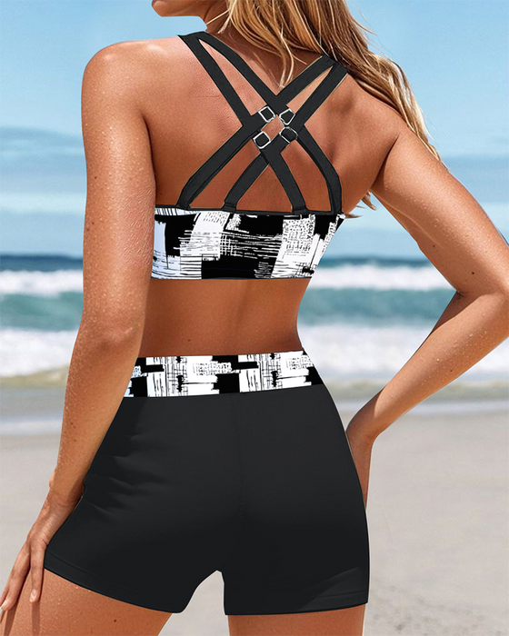 Bikini Mote Trykt Boxershorts