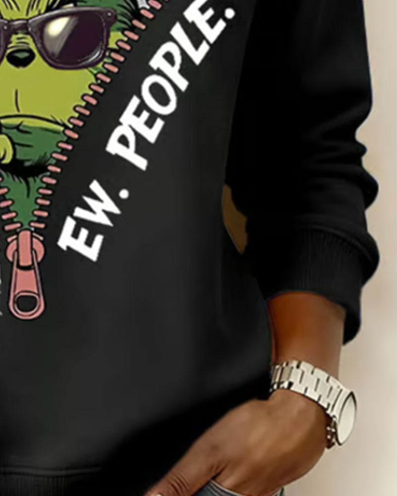 Genser Jul Trykket Casual