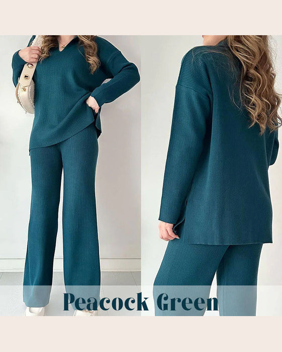 To - delssett Med Enfarge Og Stickat Egenskaper