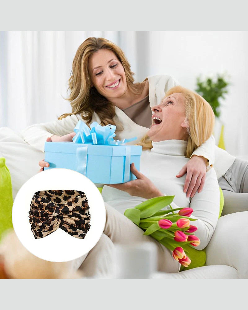 Hårbånd Vintage Stil Bred Slips-Farge