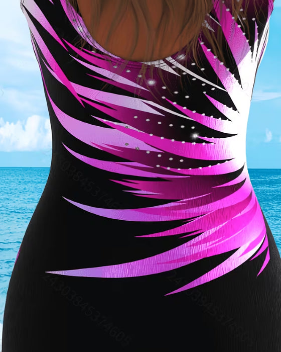 En Delt Gradient Shorts