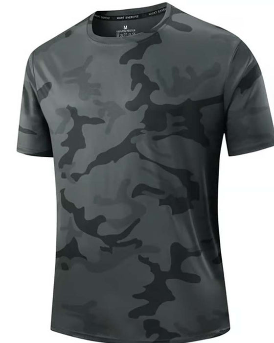 T-Shirt Camo Kort Erme Herre