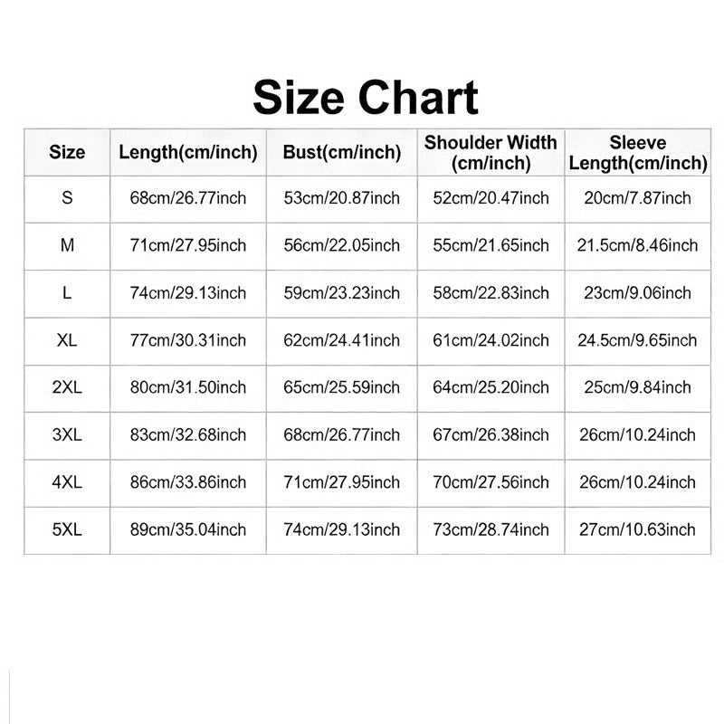 T-Skjorte Herre Vintage Løs