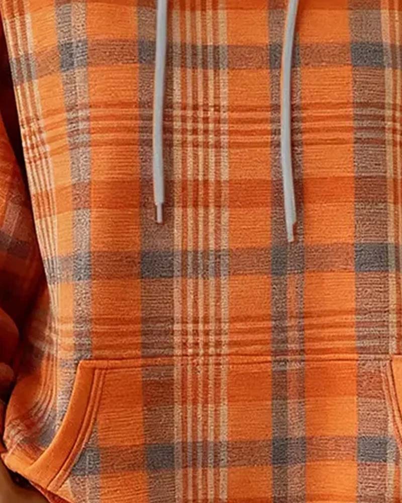 Hoodie Rute Lomme Casual