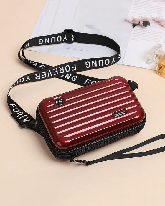 Mini koffert Crossbody-veske