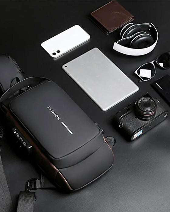 Passord anti-tyveri brystveske