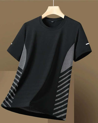 T-Shirt Side Stripe Herre Is Silke