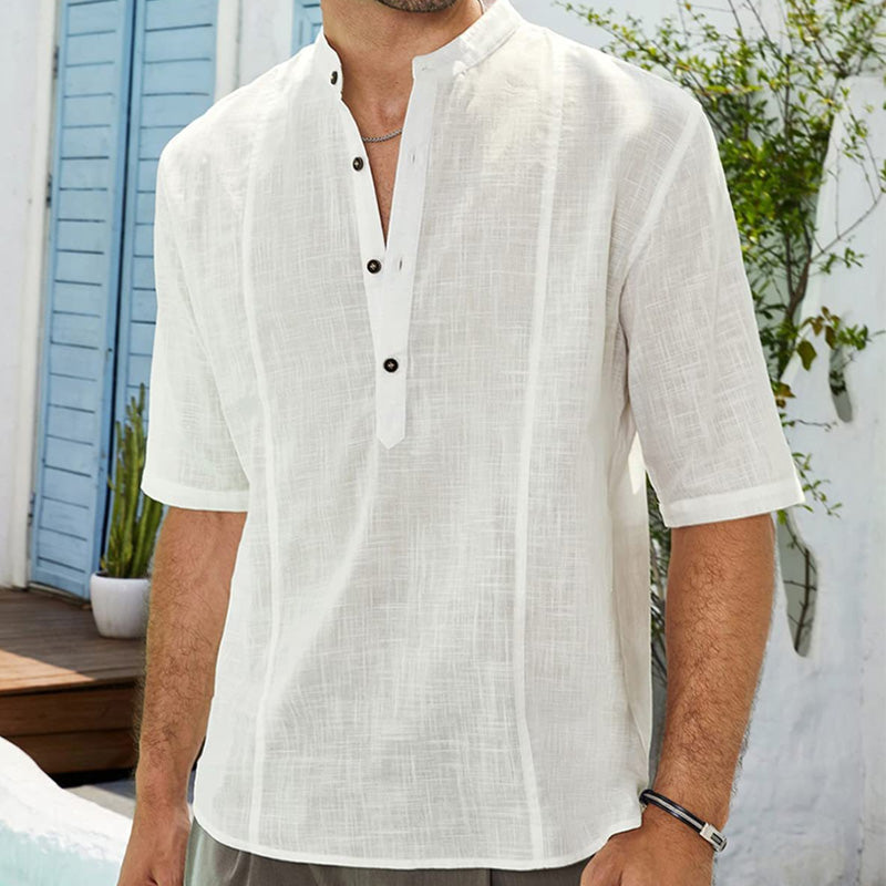 Skjorter Herre Komfortabel Casual