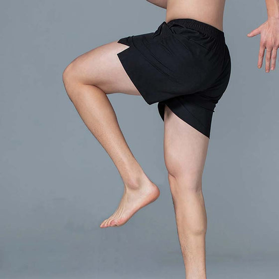 Shorts Herre Enkel Ensfarget Snor Løkke Lomme