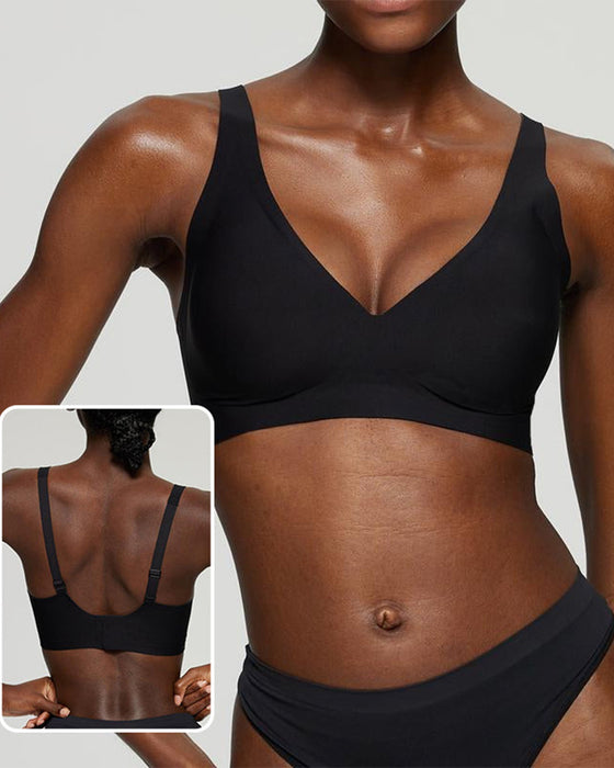 Underwire Komfort Dyp V Bh Uten