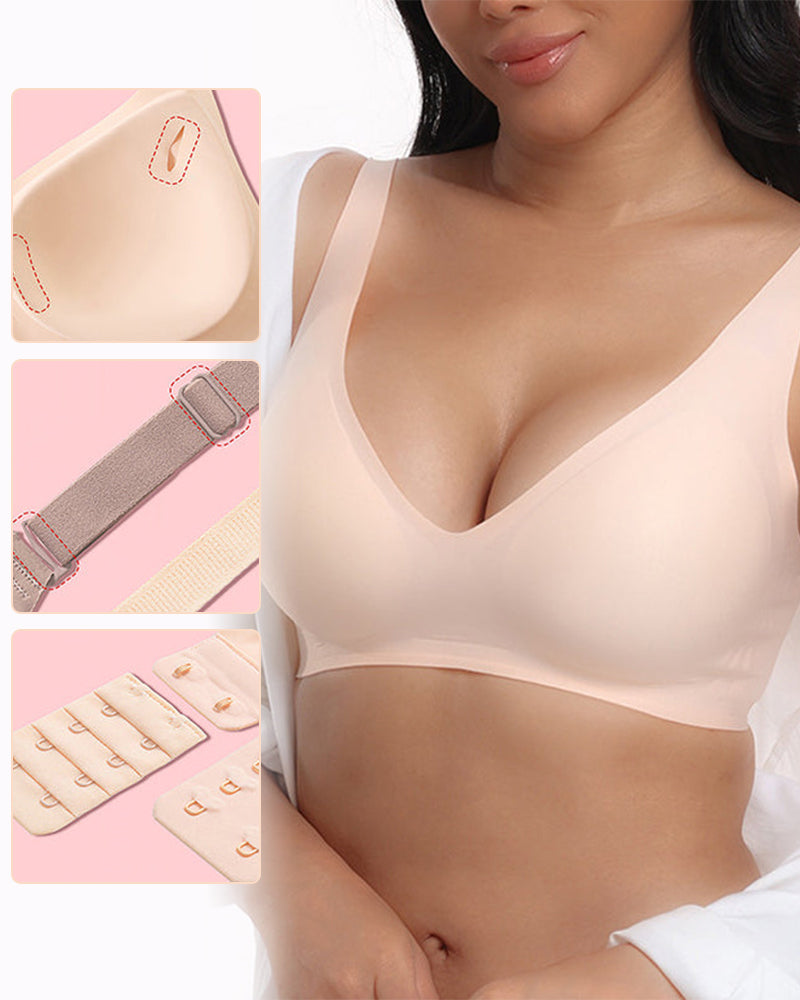 Underwire Komfort Dyp V Bh Uten