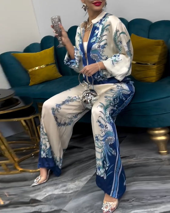 Vid Bukse Dress Temperament Ståkrage Glidelås