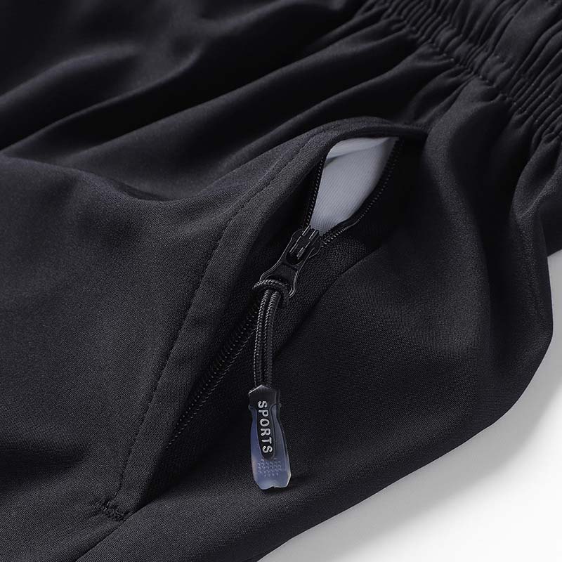 Shorts Herre Enkel Ensfarget Snor Løkke Lomme