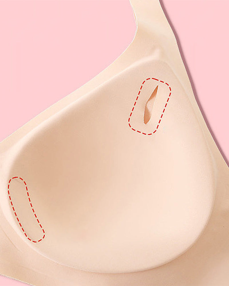 Underwire Komfort Dyp V Bh Uten