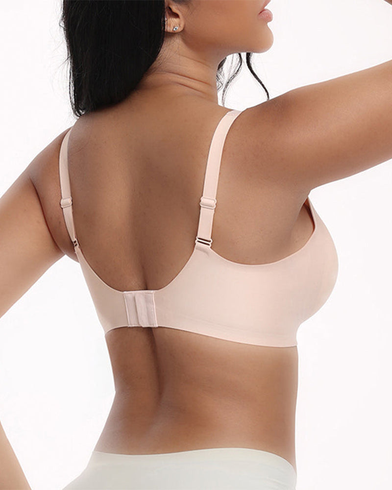 Underwire Komfort Dyp V Bh Uten