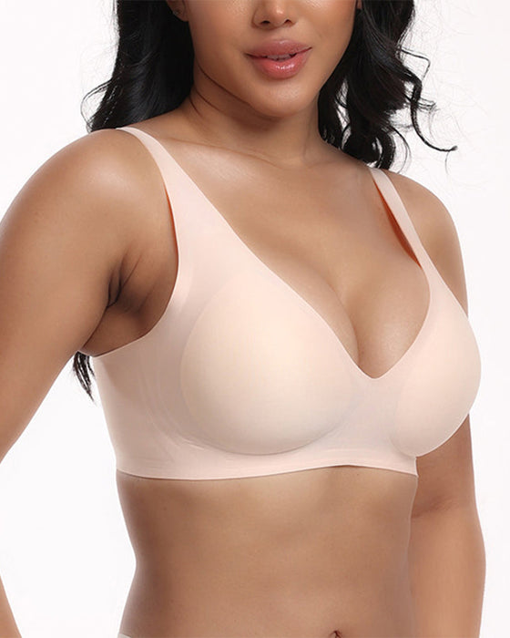 Underwire Komfort Dyp V Bh Uten
