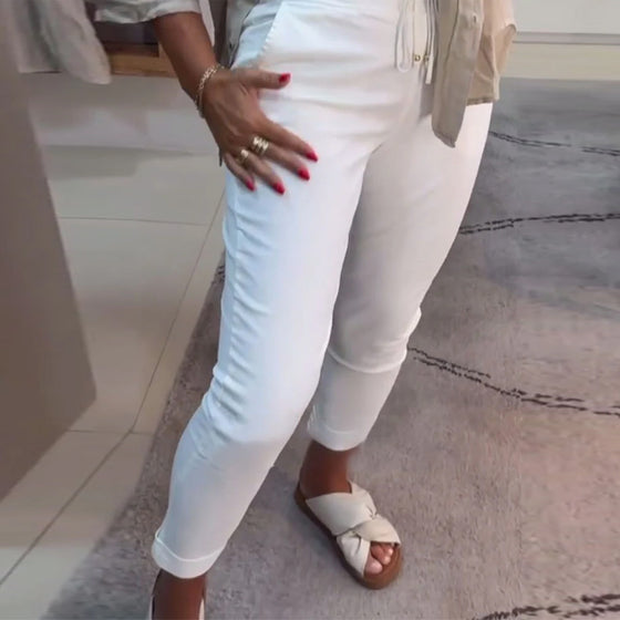 Blyantbukser Casual Med Snøring