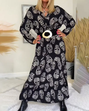 Fasjonabel løs kjole