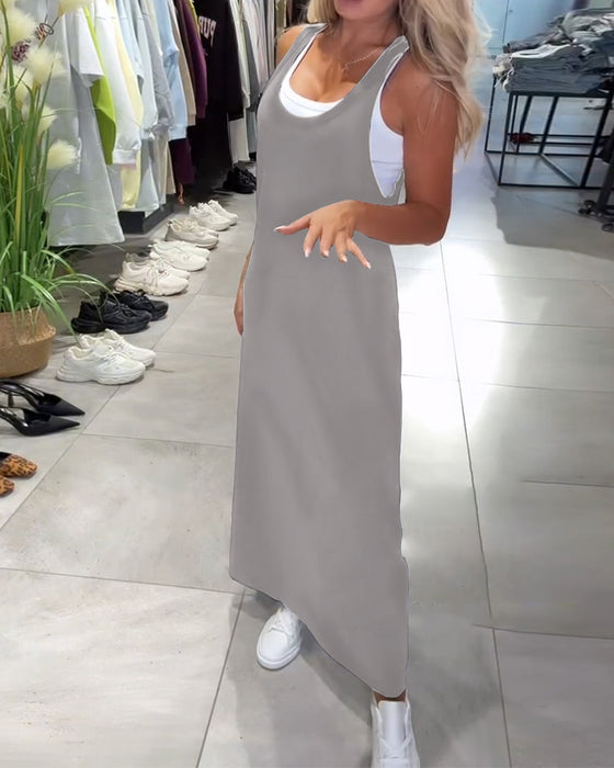 Kjole Slimmende Selger Casual