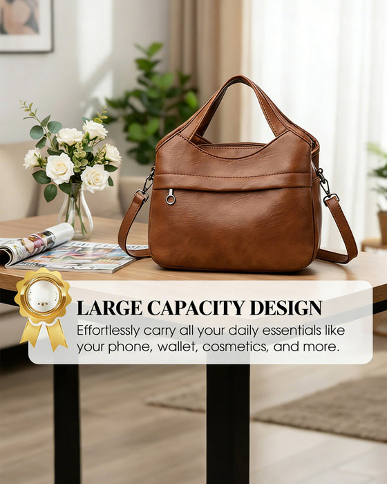 Veske Vintage Stor Kapasitet Crossbody