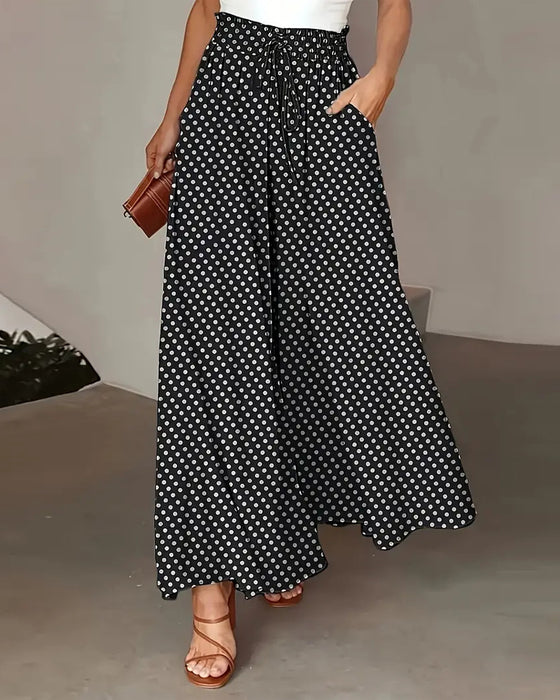 Bukser Polka Prikk Trykk Lang