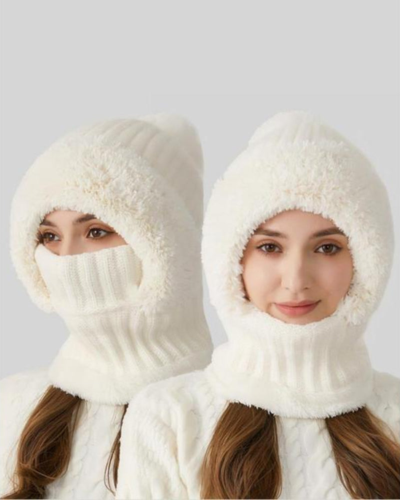 Damebeanie I Ensfarget Design Med Dusk