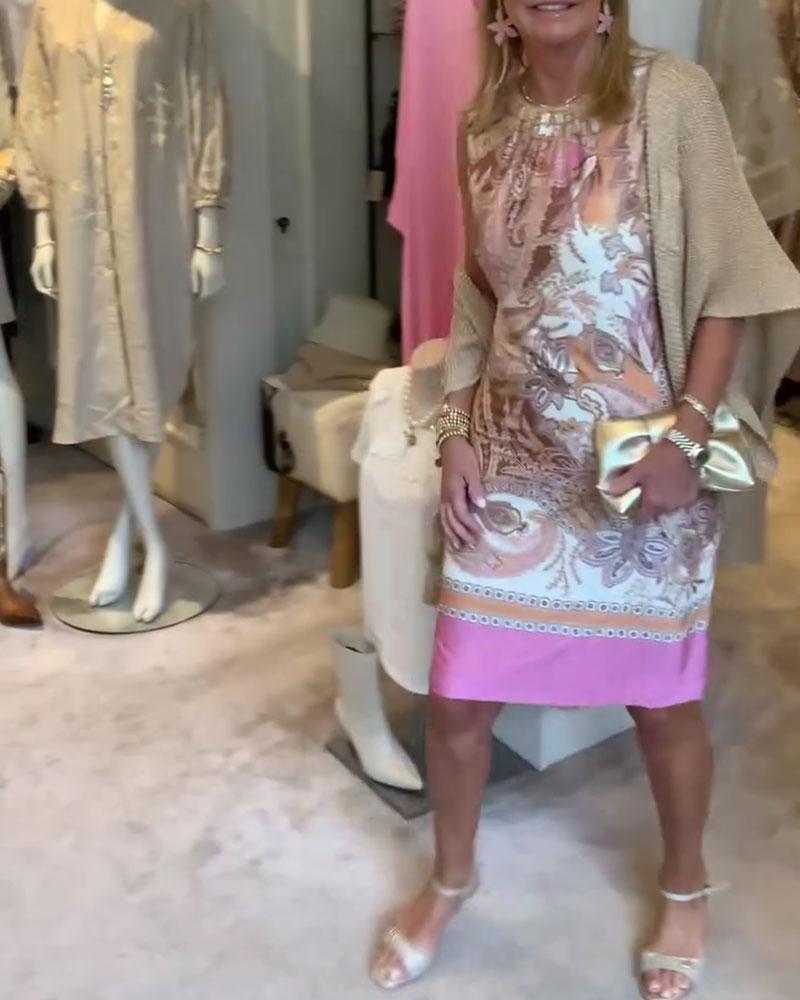 Kjole Rosa Erme løs